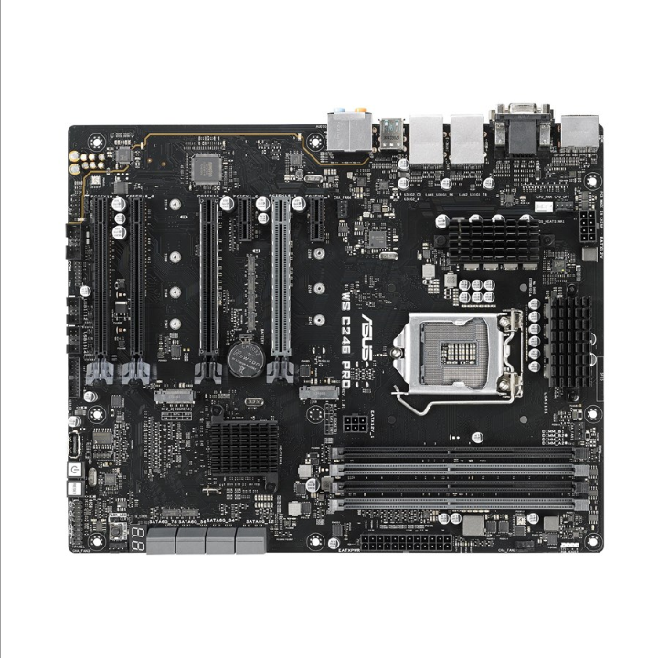 ASUS WS C246 PRO Motherboard - Intel C246 - Intel LGA1151 socket - DDR4 RAM - ATX