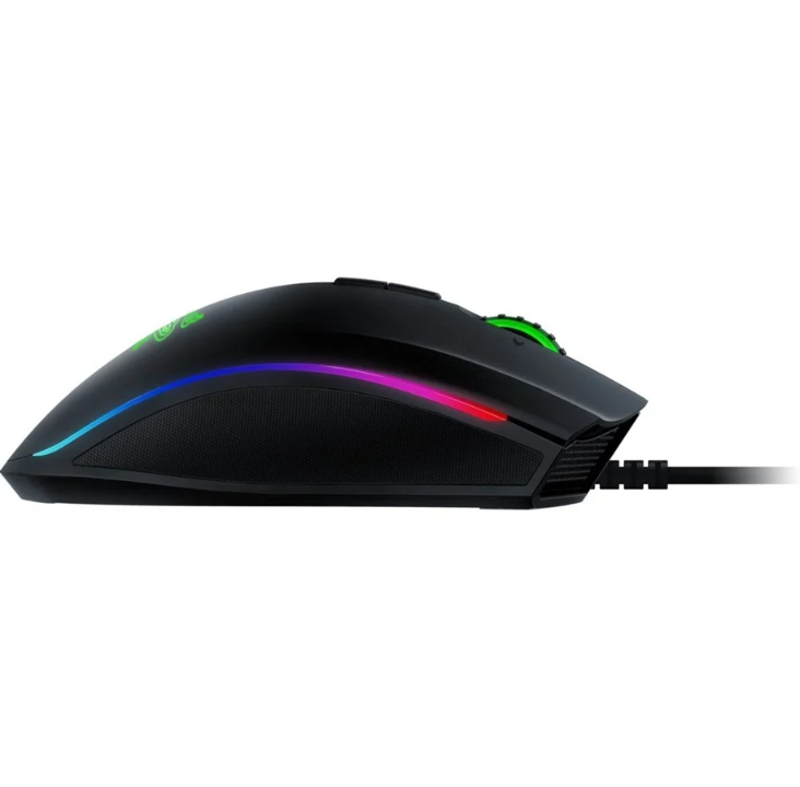 Razer Mamba Elite - Gaming mouse - Laser - 9 buttons - Black with RGB light