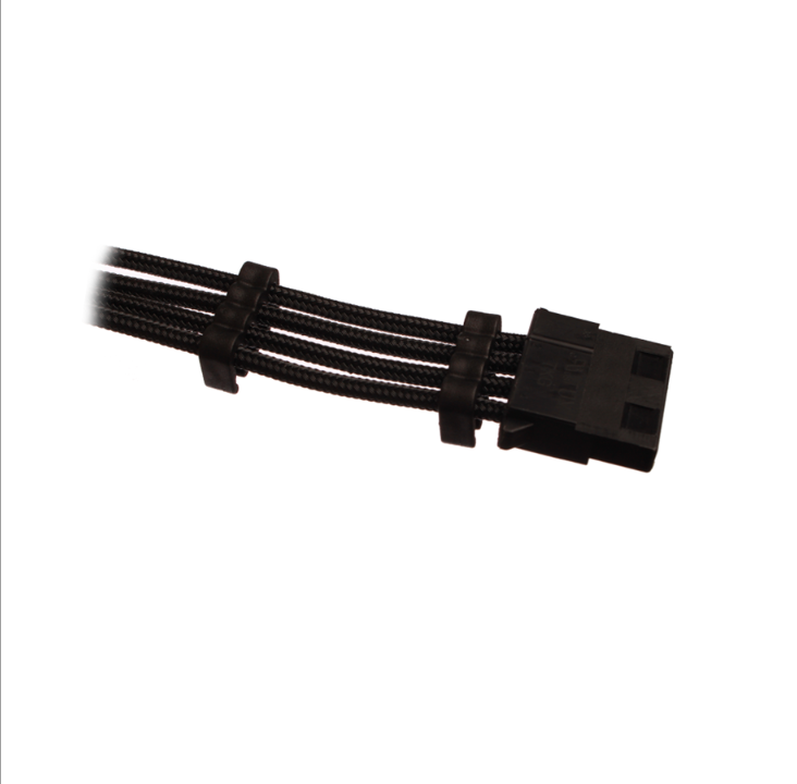 DUTZO Sleeved 4-pin Molex Cable - Black