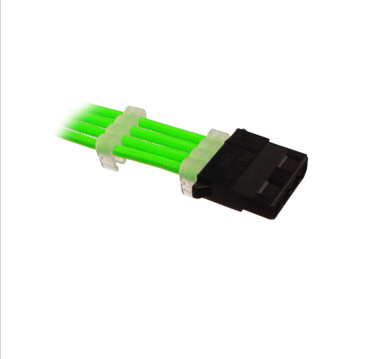 DUTZO Sleeved 4-pin Molex Cable - Green