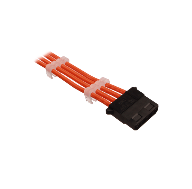 DUTZO Sleeved 4-pin Molex Cable - Orange