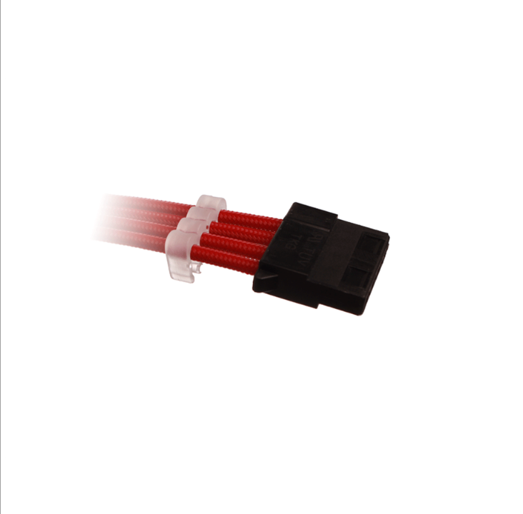 DUTZO Sleeved 4-pin Molex Cable - Red