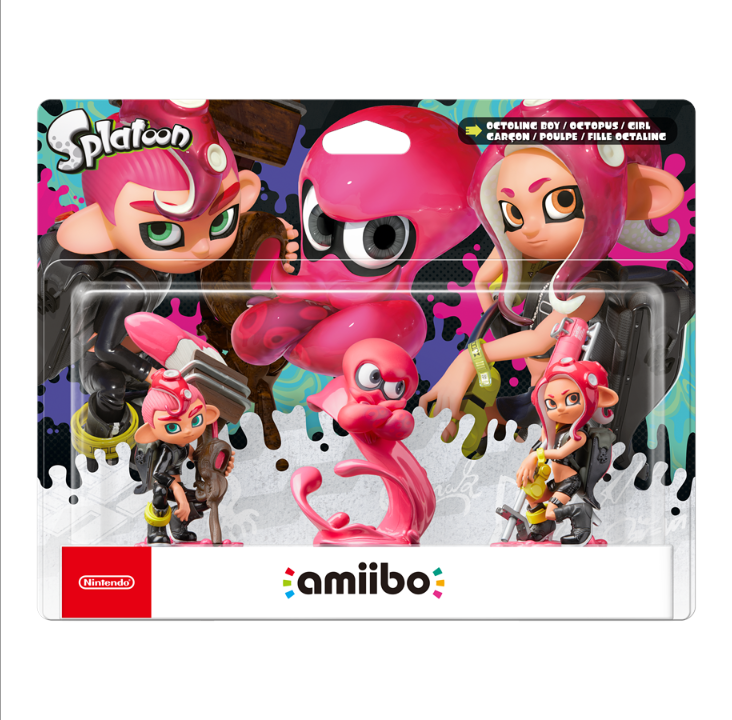 Nintendo Amiibo Octoling Girl - Boy - Octopus - 3 in 1 - Accessories for game console - Nintendo Switch