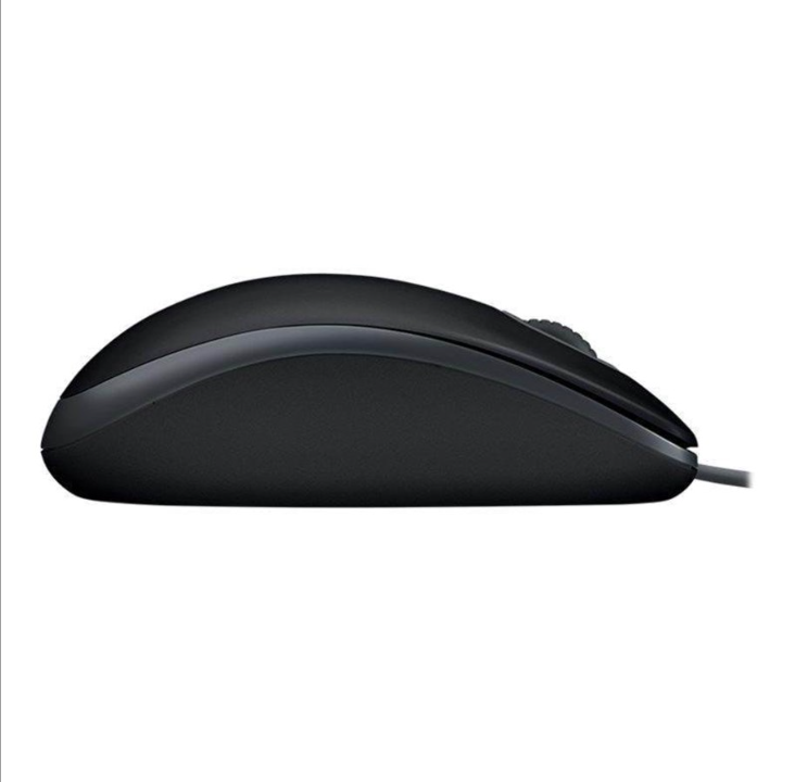 Logitech B110 Silent - mouse - Black - USB - Mouse - Optic - 3 buttons - Black