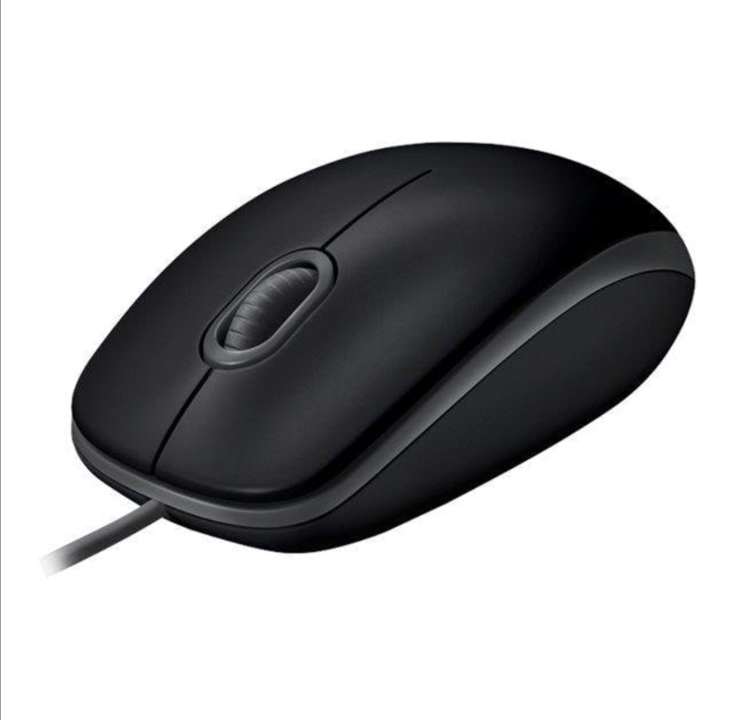 Logitech B110 Silent - mouse - Black - USB - Mouse - Optic - 3 buttons - Black