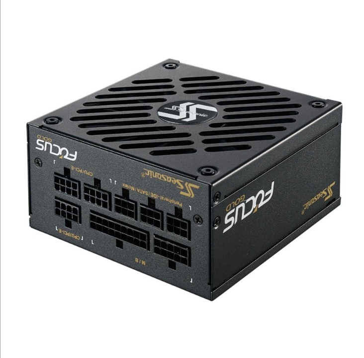 Seasonic Focus SGX 650 power supply - 650 Watt - 120 mm - 80 Plus Gold certificate