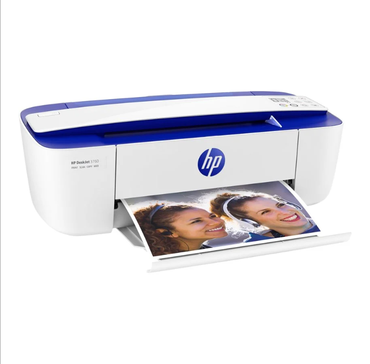 HP Deskjet 3760 All-in-One Inkjet Printer Multifunction - Color - Ink