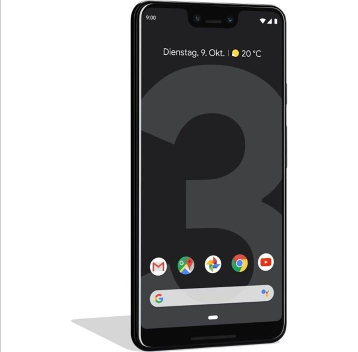 Google Pixel 3 XL 128GB - 纯黑色 *演示*