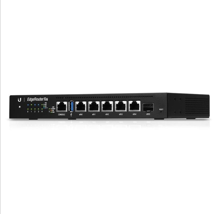 Ubiquiti ER-6P EdgeRouter 6 PoE - 路由器