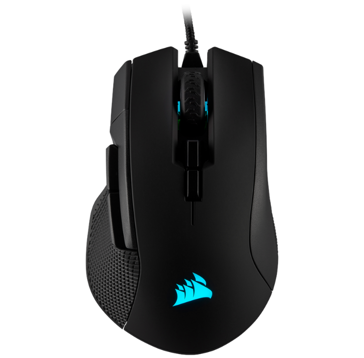Corsair Ironclaw RGB - Gaming mouse - Optic - 7 buttons - Black with RGB light