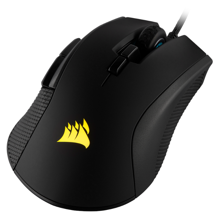 Corsair Ironclaw RGB - Gaming mouse - Optic - 7 buttons - Black with RGB light