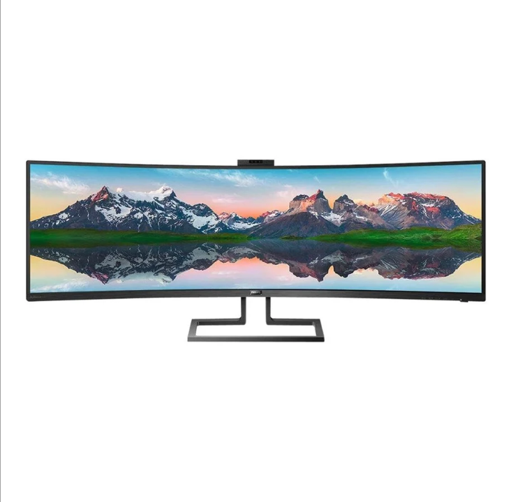 49" Philips Brilliance P-line 499P9H 5120x1440 USB 90W Hub LAN Speakers - 5 ms - Screen