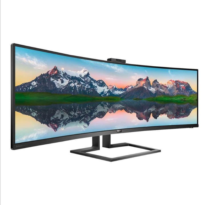 49" Philips Brilliance P-line 499P9H 5120x1440 USB 90W Hub LAN Speakers - 5 ms - Screen