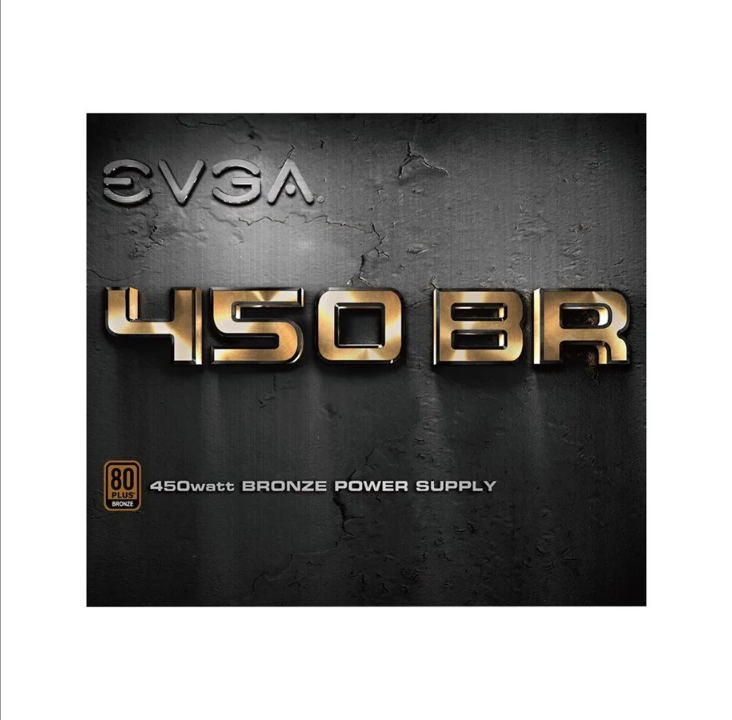 EVGA BR 450 power supply - 450 Watt - 120 mm - 80 Plus Bronze certificate