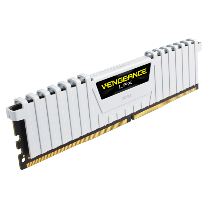 Corsair Vengeance LPX DDR4-3000 - 16GB - CL16 - Dual Channel (2 pcs) - Intel XMP - White