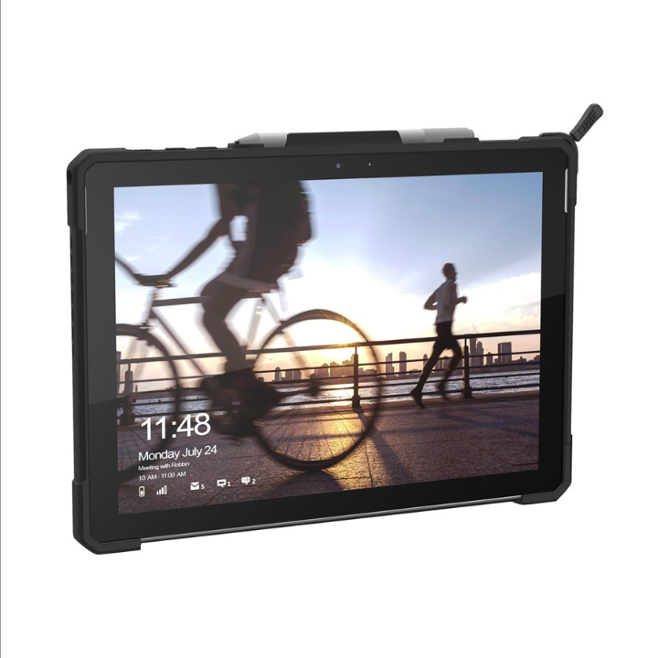 UAG Microsoft Surface Pro 7+/7/6/5/LTE/4 带手带和肩带坚固保护套 - 冰色