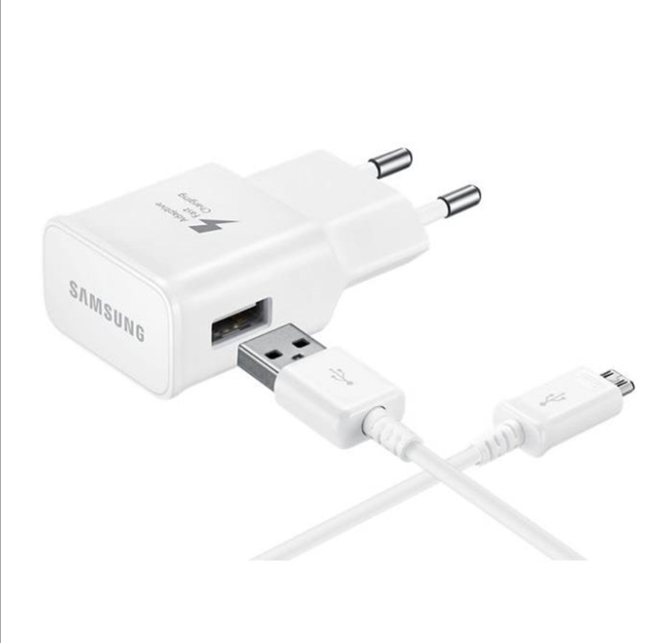 Samsung micro-USB Power Adapter (Incl. cable) - White