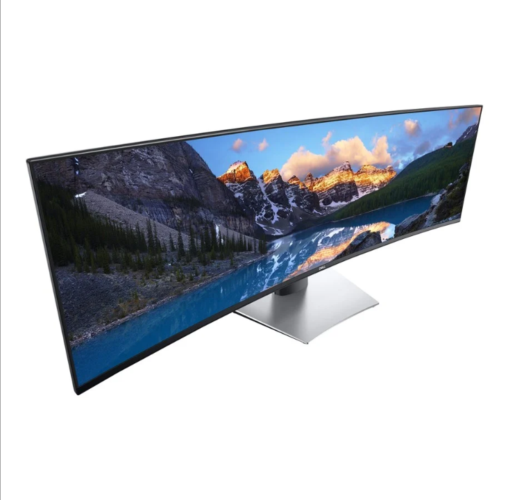 49" Dell UltraSharp U4919DW - 5120x1440 (DQHD) - IPS - 90W USB 3.0 HUB - Curved - 5 ms - Screen