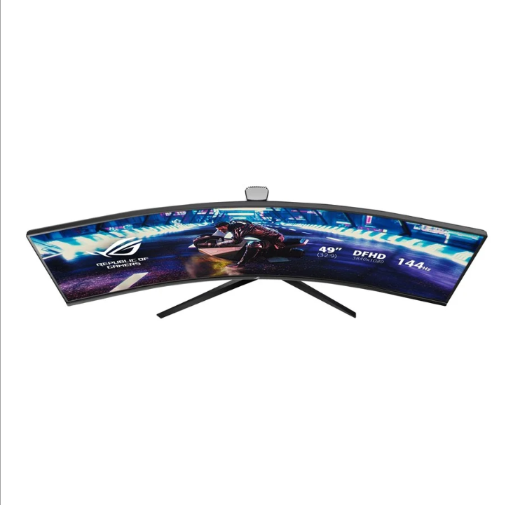 49" ASUS ROG Strix XG49VQ - 3840x1080 - 144Hz - VA - USB 3.2 HUB - Curved - 4 ms - Screen