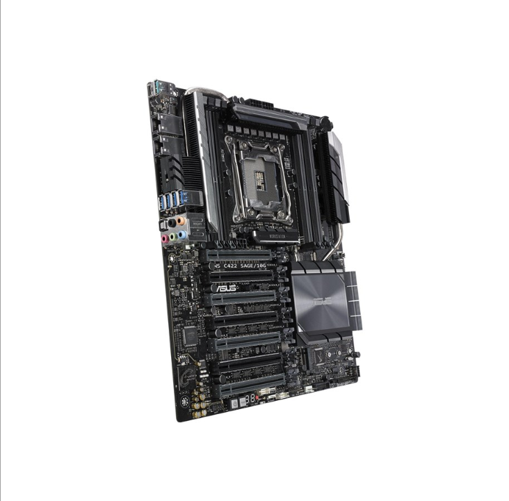 华硕 WS C422 SAGE/10G 主板 - Intel C422 - Intel LGA2066 插槽 - DDR4 RAM - SSI CEB