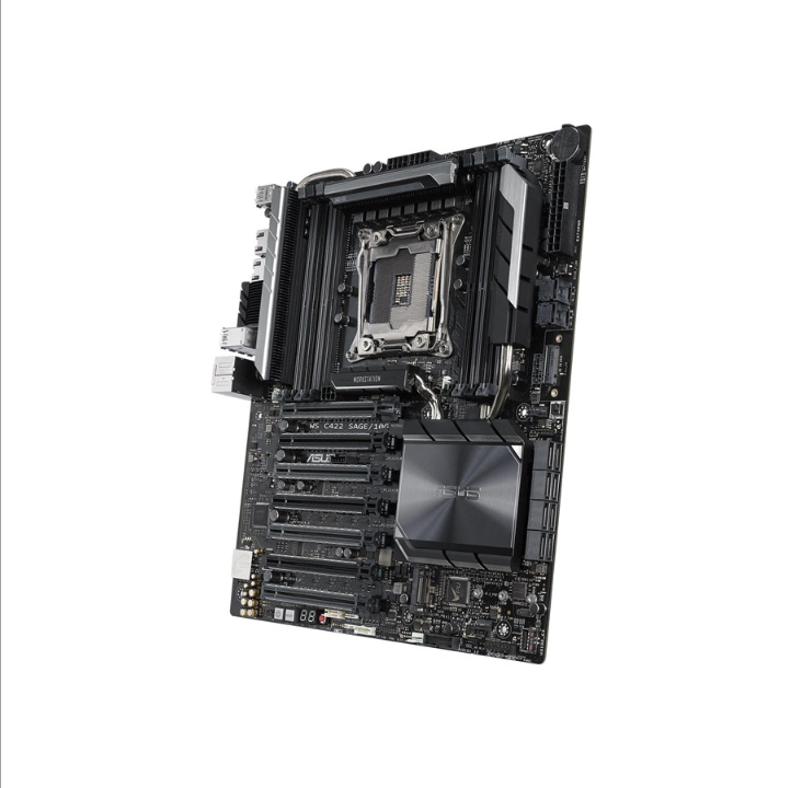 اللوحة الأم ASUS WS C422 SAGE/10G - Intel C422 - مقبس Intel LGA2066 - ذاكرة الوصول العشوائي DDR4 - SSI CEB