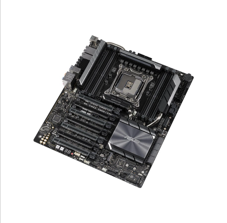 اللوحة الأم ASUS WS C422 SAGE/10G - Intel C422 - مقبس Intel LGA2066 - ذاكرة الوصول العشوائي DDR4 - SSI CEB