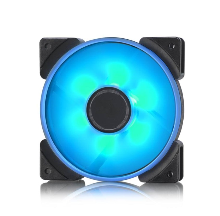 Fractal Design Prisma AL-12 ARGB PWM 3-pack - Chassis fan - 120mm - Black with RGB LED - 33 dBA