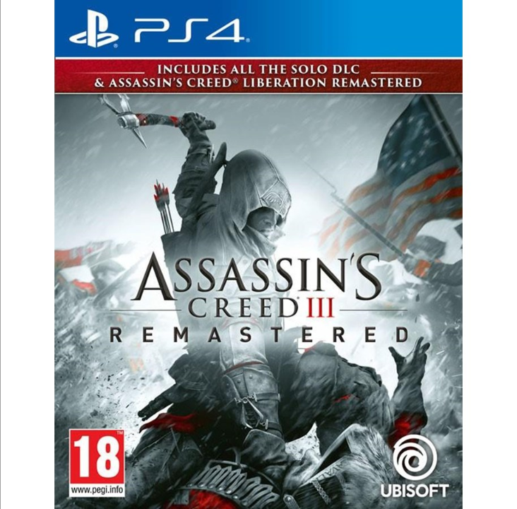 Assassin's Creed III Remastered - Sony PlayStation 4 - Action