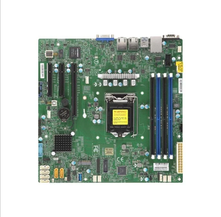 Supermicro X11SCL-F Motherboard - Intel C242 - Intel LGA1151 socket - DDR4 RAM - Micro-ATX