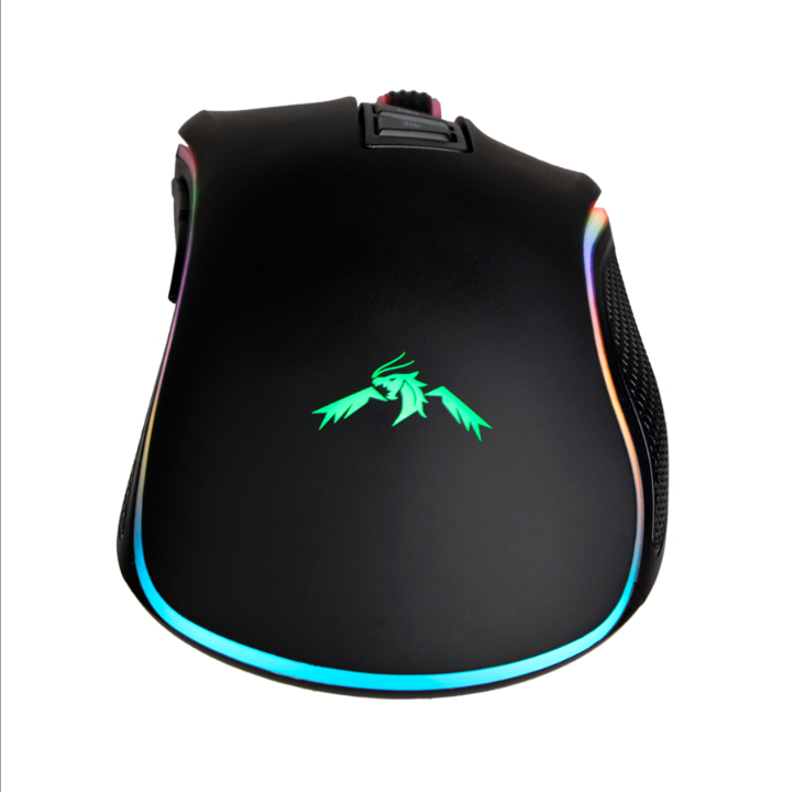 DUTZO Kir?p RGB - Gaming mouse - Optic - 7 buttons - Black