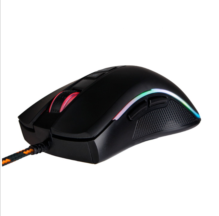 DUTZO Kir?p RGB - Gaming mouse - Optic - 7 buttons - Black