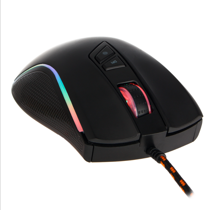 DUTZO Kir?p RGB - Gaming mouse - Optic - 7 buttons - Black