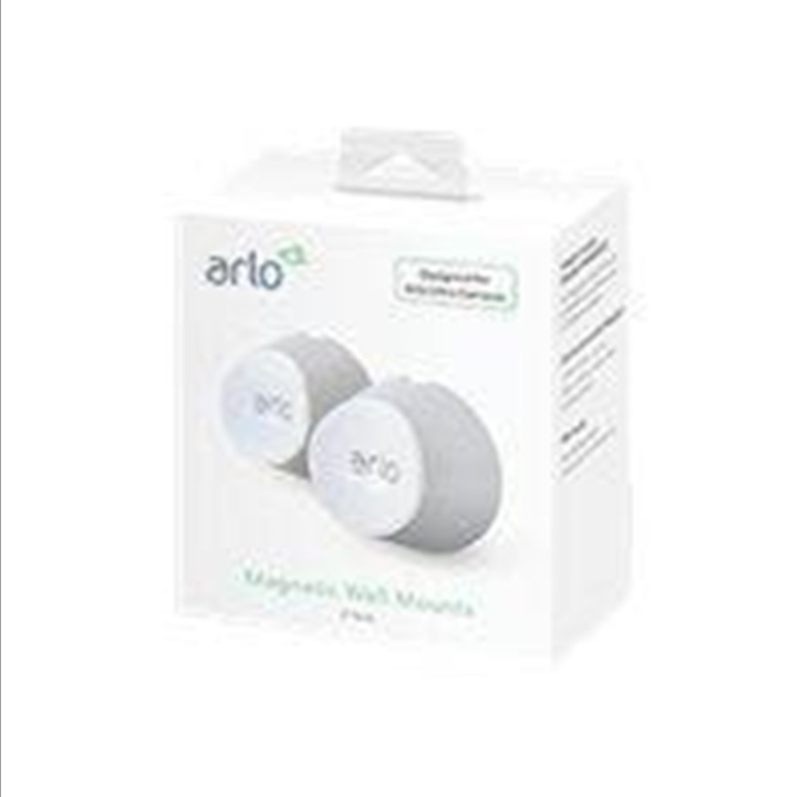 Arlo Ultra & Pro 3 Magnetic Wall Mounts - White