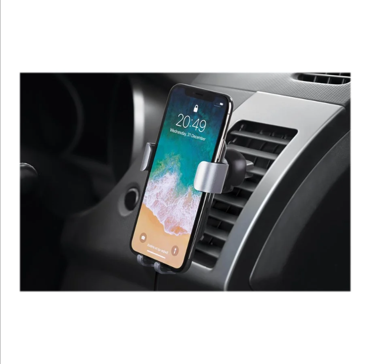 Deltaco Fast wireless car charger 10W Qi 1.2.4