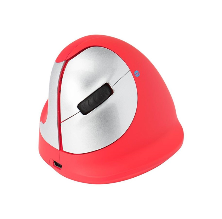 R-Go Tools R-Go HE Sport - Vertical mouse - 5 buttons - Red