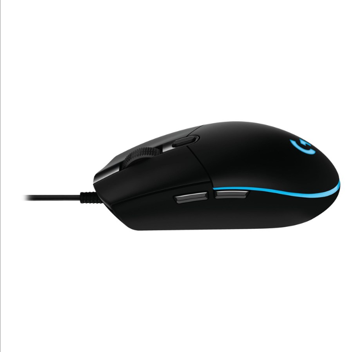 Logitech G PRO HERO - Gaming mouse - Optic - 6 buttons - Black with RGB light