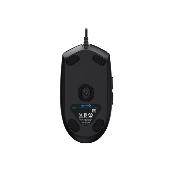 Logitech G PRO HERO - Gaming mouse - Optic - 6 buttons - Black with RGB light