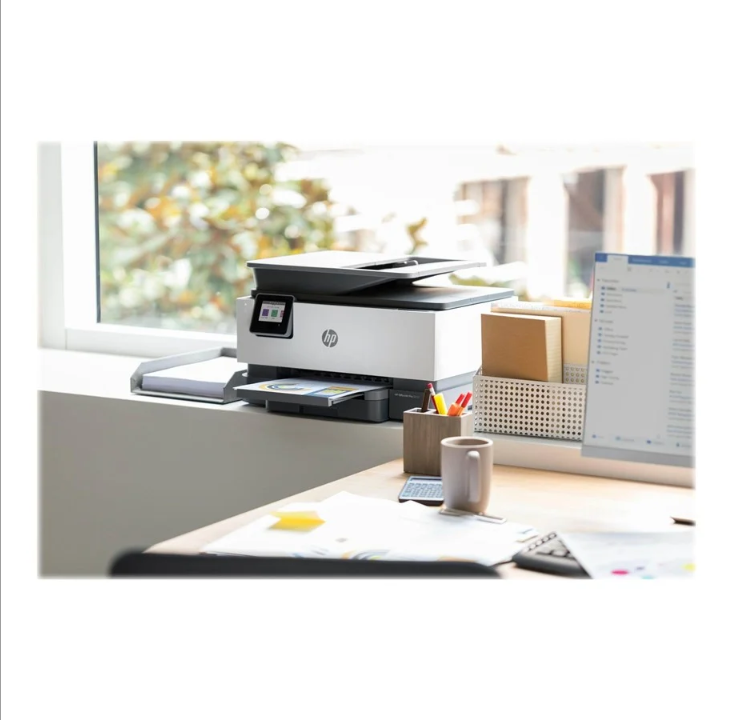 HP Officejet Pro 9010 All-in-One Inkjet Printer Multifunction with Fax - Color - Ink