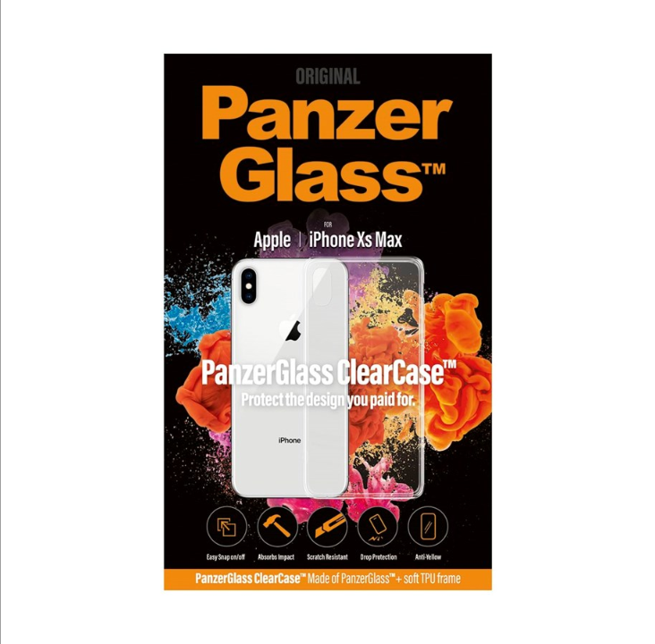 PanzerGlass Apple iPhone XS Max - Clear Case - Transparent