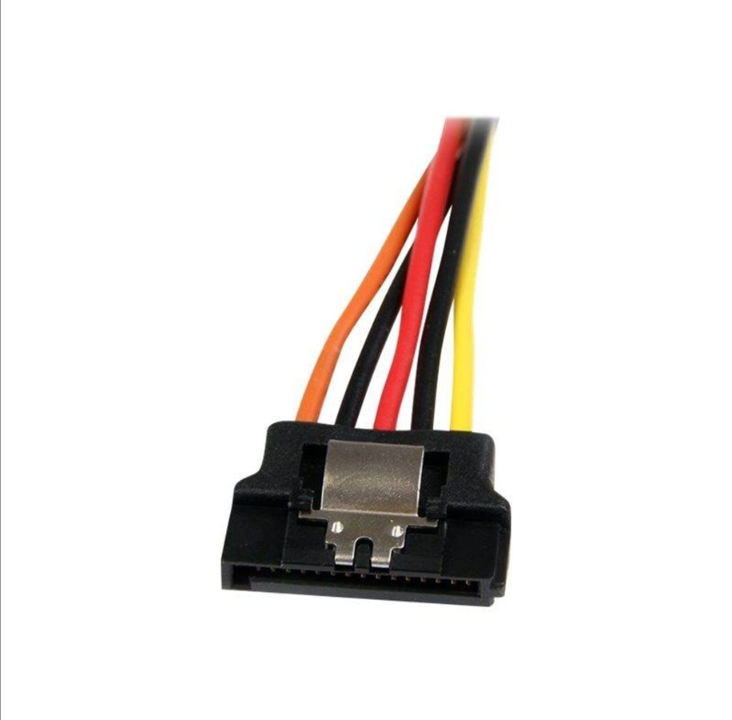 StarTech.com Latching SATA Power Y Splitter Cable Adapter - M/F - power splitter - 15.24 cm