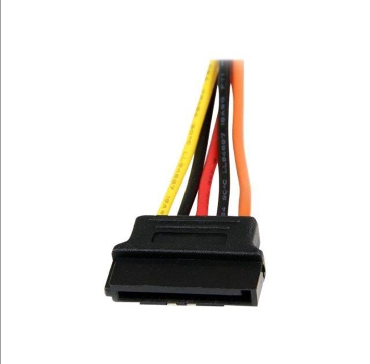 StarTech.com Latching SATA Power Y Splitter Cable Adapter - M/F - power splitter - 15.24 cm