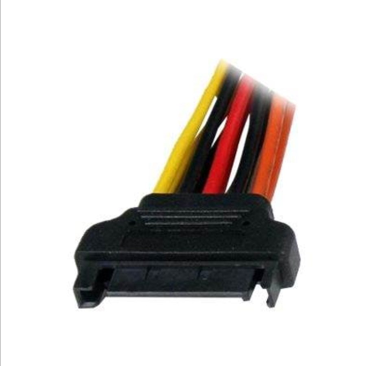 StarTech.com Latching SATA Power Y Splitter Cable Adapter - M/F - power splitter - 15.24 cm