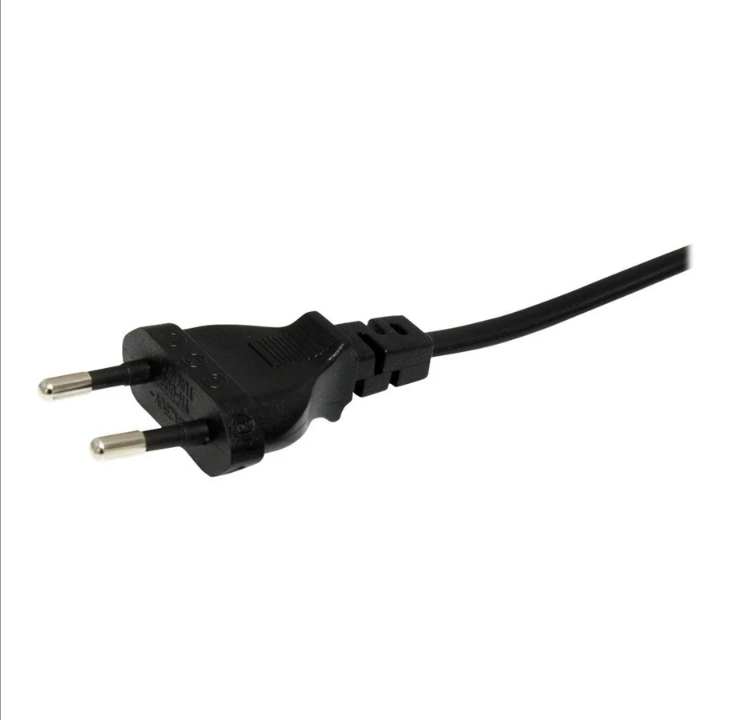 StarTech.com Standard Laptop Power Cord EU to C7 Power Cable Lead - power cable - 1 m