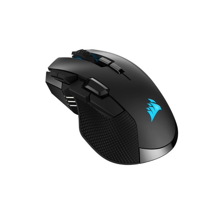 Corsair Ironclaw RGB Wireless - Gaming mouse - Optic - 7 buttons - Black with RGB light