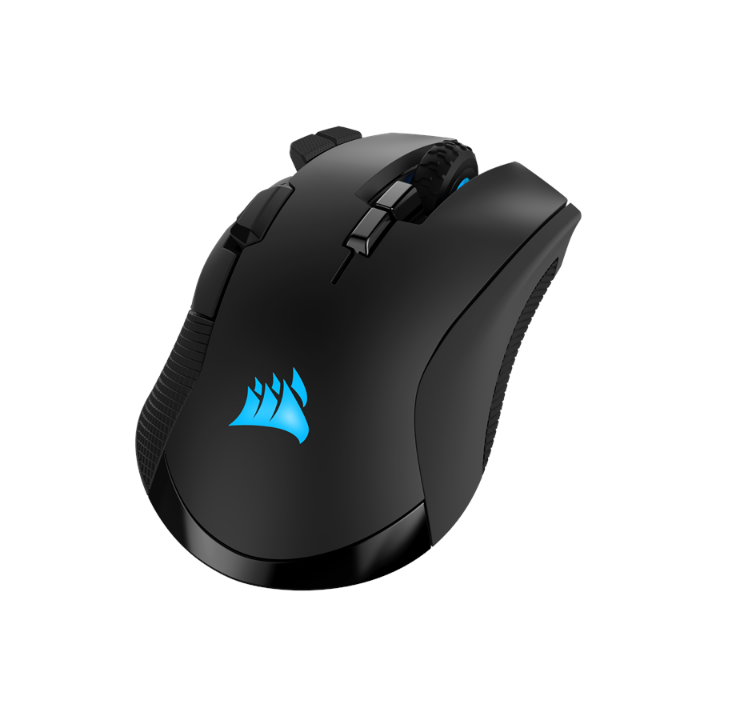 Corsair Ironclaw RGB Wireless - Gaming mouse - Optic - 7 buttons - Black with RGB light