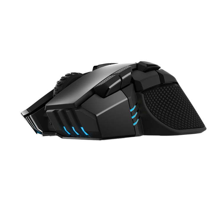 Corsair Ironclaw RGB Wireless - Gaming mouse - Optic - 7 buttons - Black with RGB light