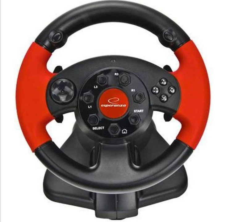 Esperanza Wheel and pedals set - Gamepad - PC