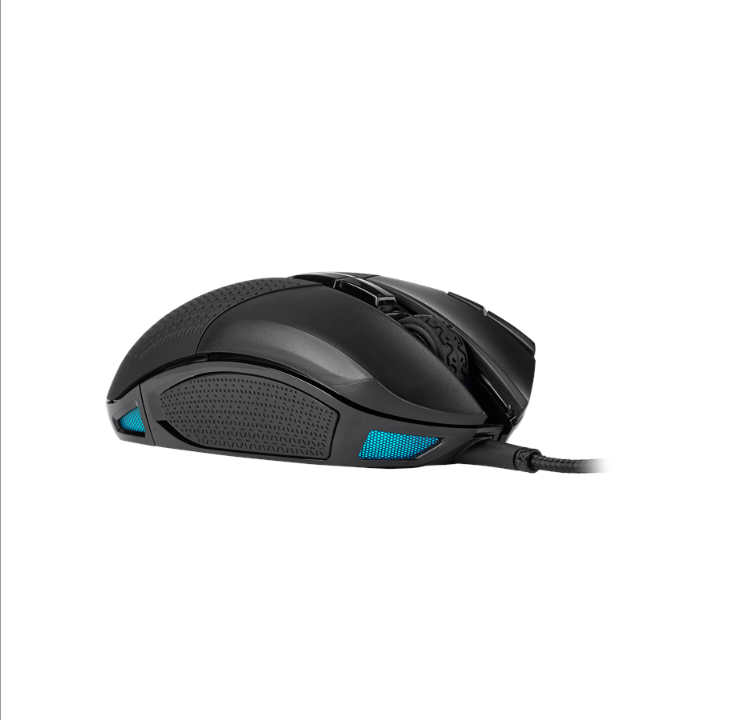 Corsair Nightsword RGB - Gaming mouse - Optic - 10 buttons - Black with RGB light