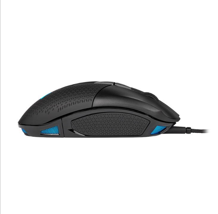 Corsair Nightsword RGB - Gaming mouse - Optic - 10 buttons - Black with RGB light