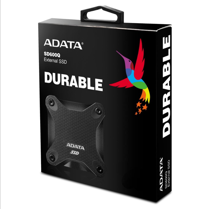 A-Data SD600Q - 480GB - Black - External SSD - USB 3.2 Gen 1